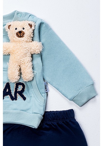 479 6-18 Ay Bear Baskılı Ayı Oyuncaklı Takım