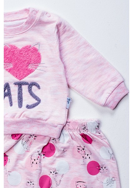 378 6-18 Ay I Love Cats 2'li Takım