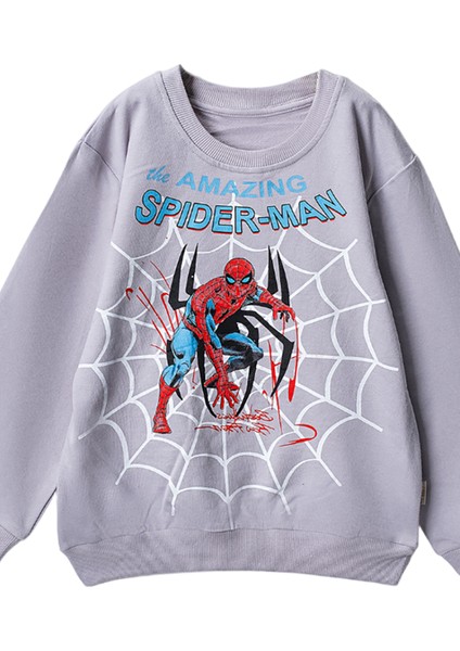 80124 8-12 Yaş Spıder-Man Baskılı Sweat fiyatları
