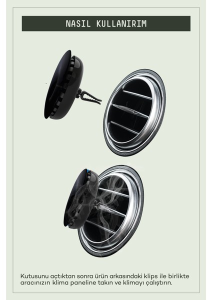 Araba Klima Kokusu, Spin Oto Kokusu 6'lı Set, Musk Aromalı, 90 Gün Etkili Araç Kokusu - Mystic modelleri