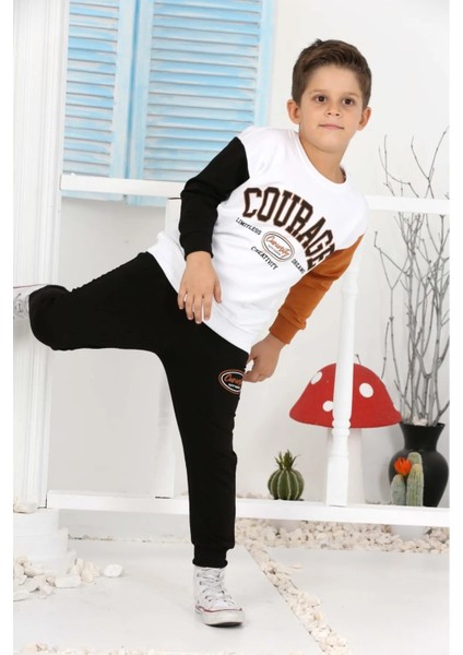 P3598 3-8 Yaş Courage Çift Renk Kol Takım fırsatları