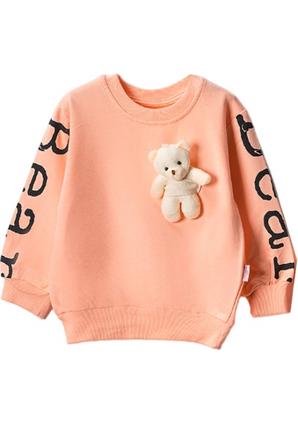 501224-K 2-5 Yaş Bear Baskılı Ayıcıklı Kız 2'li Takım fiyatları