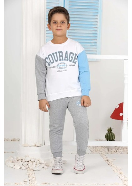P3598 3-8 Yaş Courage Çift Renk Kol Takım
