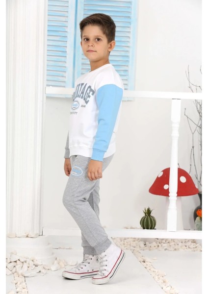 P3598 3-8 Yaş Courage Çift Renk Kol Takım