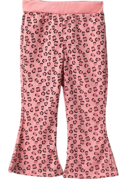 24422 2-5 Yaş Leopar Desenli Cepli Ispanyol Paça 2li Takım modelleri