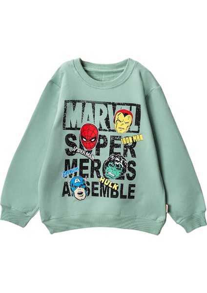 80324 8-12 Yaş Iron Man Bask. Sweat