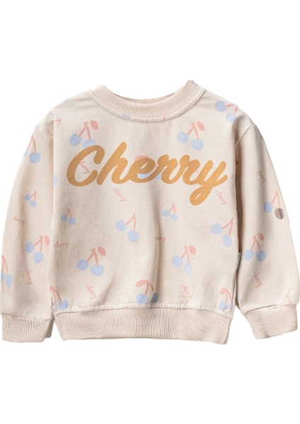 24421 2-5 Yaş Kız Cherry Kiraz Baskılı 2li Takım fiyatları