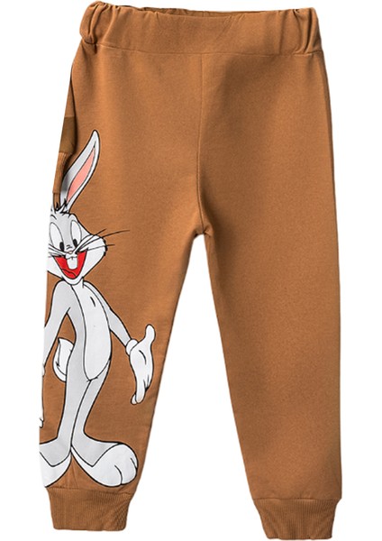 24411 2-5 Yaş Erkek Bugs Bunny Baskılı 2li Takım