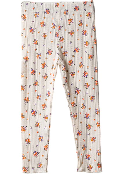 Br-02 3-7 Yaş Kız Çiçekli Taytlı Takım modelleri