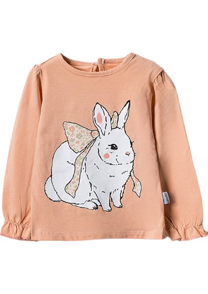 24412 9-24 Ay Kız Tavşan Baskılı 2'li Takım fiyatları