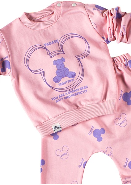 1081 6-18 Ay Pretty Baskılı 2'li Takım fiyatları