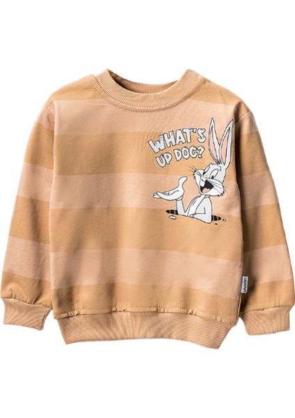 24411 2-5 Yaş Erkek Bugs Bunny Baskılı 2li Takım
