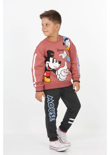 Zm 23560 3-8 Yaş Donald Mickey Baskılı Takım