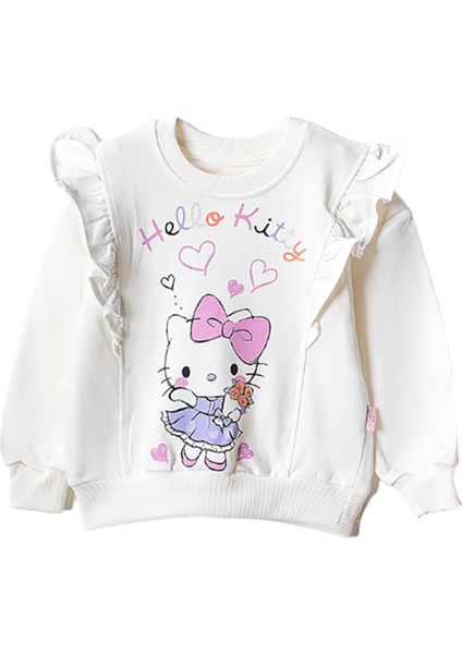 501124 3-7 Yaş Hello Kitty Baskılı Kız Takım fiyatları