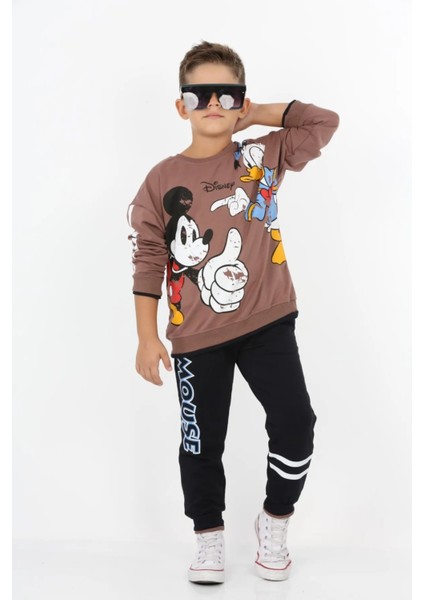 Zm 23560 3-8 Yaş Donald Mickey Baskılı Takım