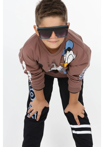 Zm 23560 3-8 Yaş Donald Mickey Baskılı Takım