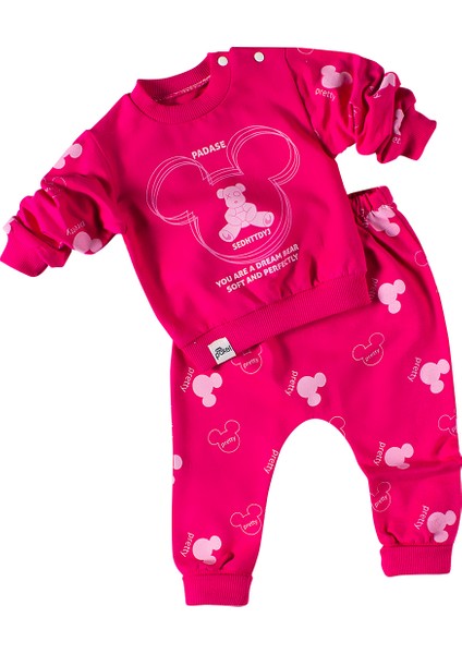 1081 6-18 Ay Pretty Baskılı 2'li Takım