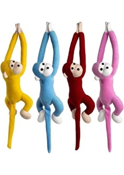 KZL-2101001- Peluş Büyük Sarılan Maymun Sesli