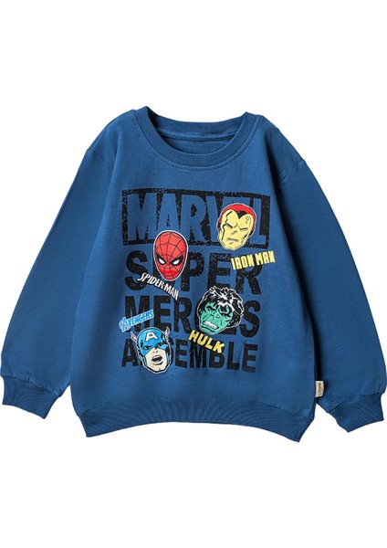 80324 8-12 Yaş Iron Man Bask. Sweat