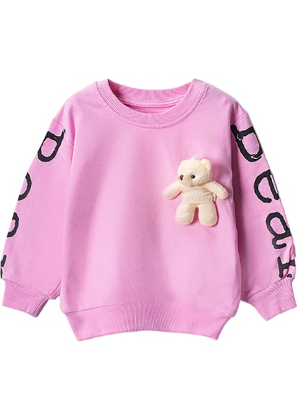 501224-K 2-5 Yaş Bear Baskılı Ayıcıklı Kız 2'li Takım fiyatları