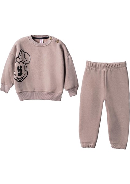 9909 6-18 Ay Yaş Minnie Baskılı Takım