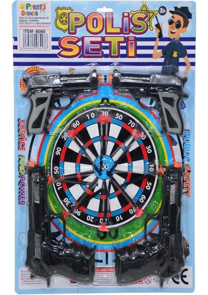 Oyuncak Tabancalı Polis Seti