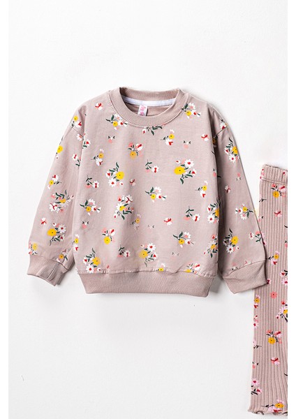 9878 2-5 Yaş Çiçekli Raporlu 2 Iplik Takım fiyatları