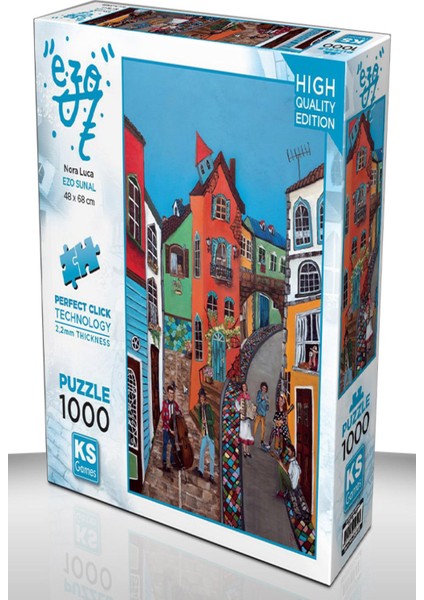 Ks Games Puzzle Yetişkin 1000 Parça Parça Nora Luca 20659 Ksgm