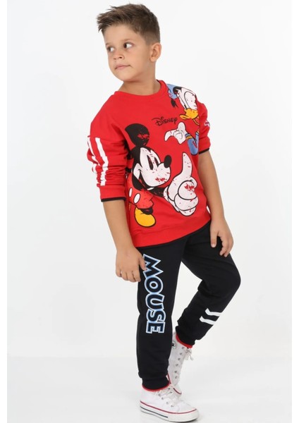 Zm 23560 3-8 Yaş Donald Mickey Baskılı Takım