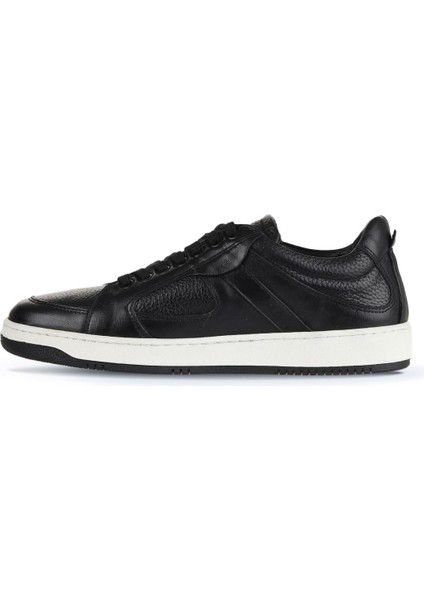 Siyah Deri-Flotter Erkek Spor Ayakkabı 16MA8152 16MA8152