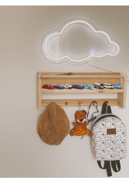 Montessori Çocuk Bebek Odası Kitaplık Askılık Çok Amaçlı Duvar Rafı modelleri
