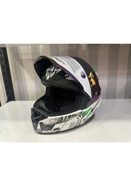 Kask Sway Sw 850 Whıte/green Full Face