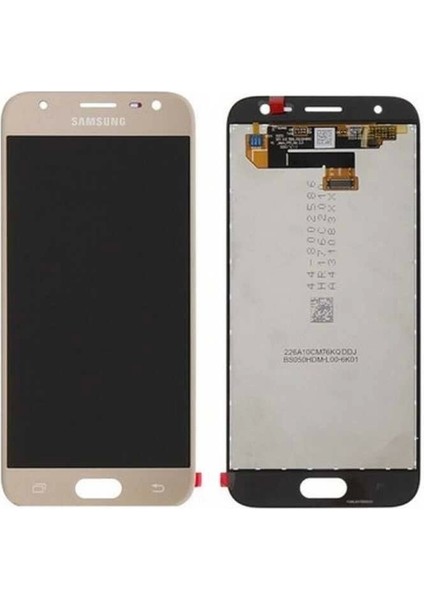 Parça Bankası Samsung Uyumlu Galaxy J3 Pro 2017 J330 LCD Ekran Dokunmatik Gold Servis GH96-10990A