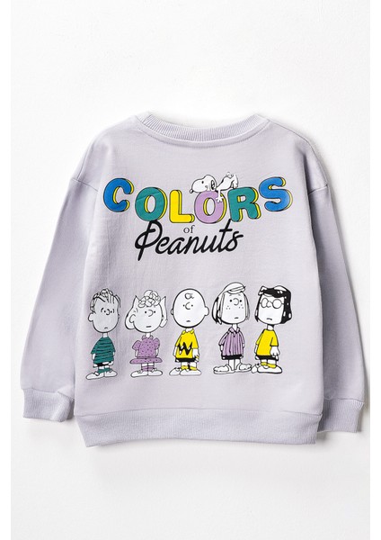 1076 3-7 Yaş Peanuts Baskılı Takım