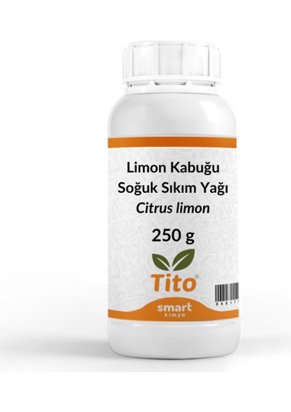 Limon Kabuğu Soğuk Sıkım Yağı Citrus Limon 250 G