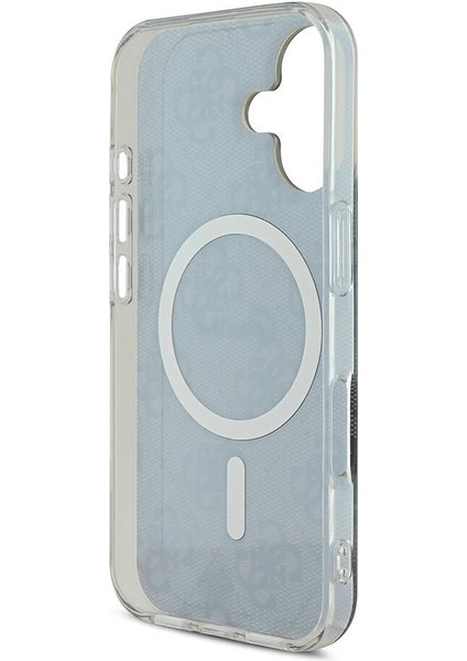 Apple iPhone 16 Uyumlu Kılıf Guess Orjinal Lisanslı Magsafe Şarj Özellikli Yazı Logolu 4g Desenli Siyah fırsatları