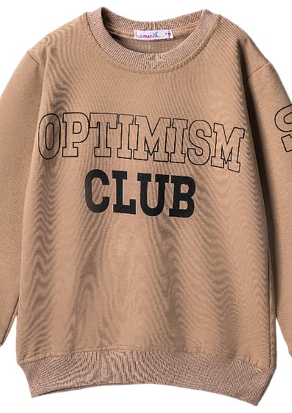 252003 8-12 Yaş Optımısm Baskılı Sweat fiyatları