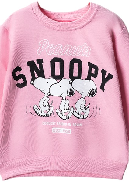 301624 3-7 Yaş Snoopy Baskılı Sweat fiyatları