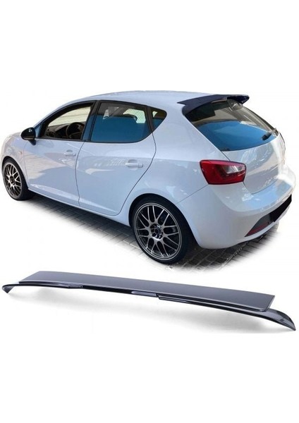 Seat ibiza bagaj üstü spoiler pianoblack boyalı 2008 / 2017