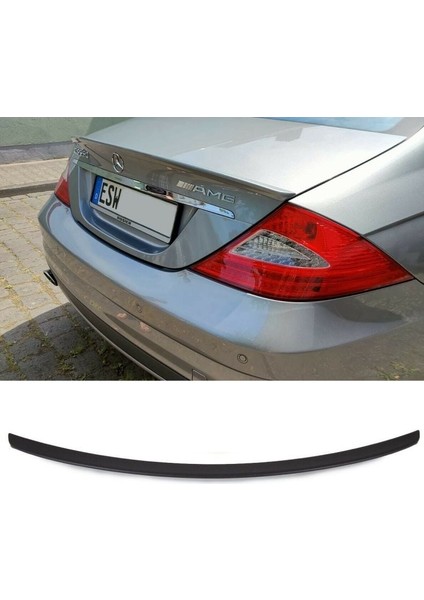 Mercedes w219 bagaj üstü spoiler pianoblack boyalı