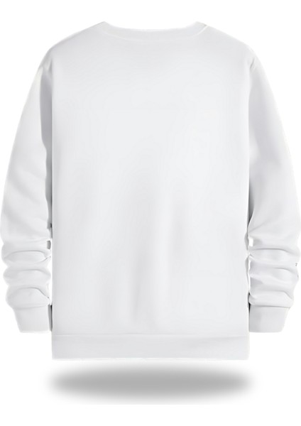 Gym Body Bisiklet Yaka Unisex Sweatshirt 952