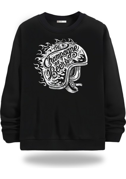 Motorcycles Bisiklet Yaka Unisex Sweatshirt 103