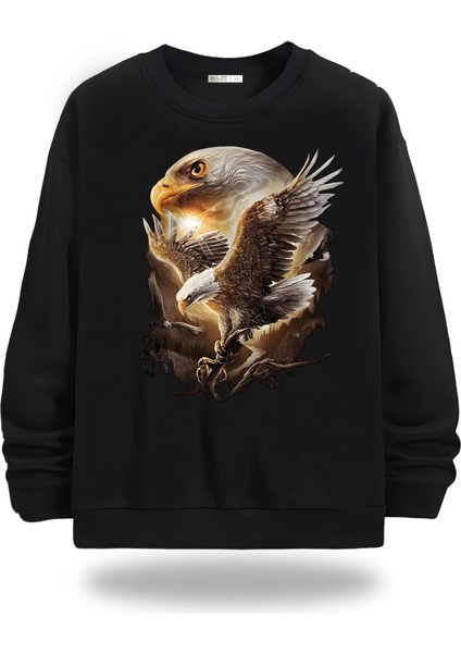 Motorcycles Bisiklet Yaka Unisex Sweatshirt 15
