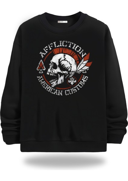 Motorcycles Bisiklet Yaka Unisex Sweatshirt 956