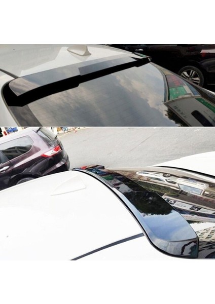 Toyota corolla cam üstü spoiler pianoblack boyalı 2019+