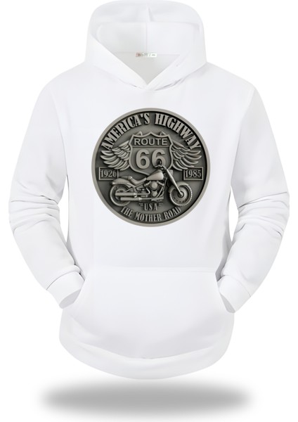 Motorcycles Kapşonlu Unisex Sweatshirt 887