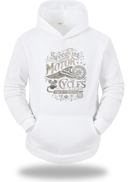 Motorcycles Kapşonlu Unisex Sweatshirt 909