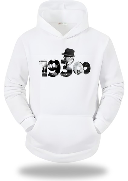 Atatürk Görselli Bisiklet Yaka Unisex Sweatshirt 801