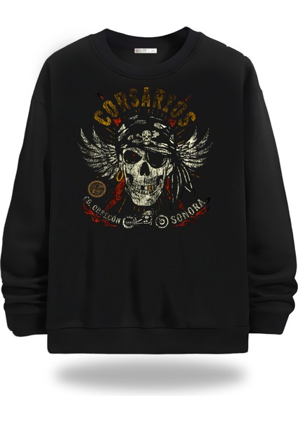 Motorcycles Bisiklet Yaka Unisex Sweatshirt 895