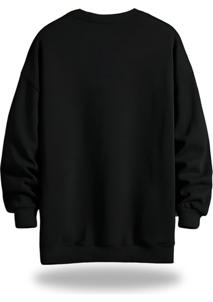 Dad (Baba) Yazılı Bisiklet Yaka Unisex Sweatshirt 933